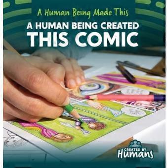 Ein Mensch hat diesen Comic erstellt.
