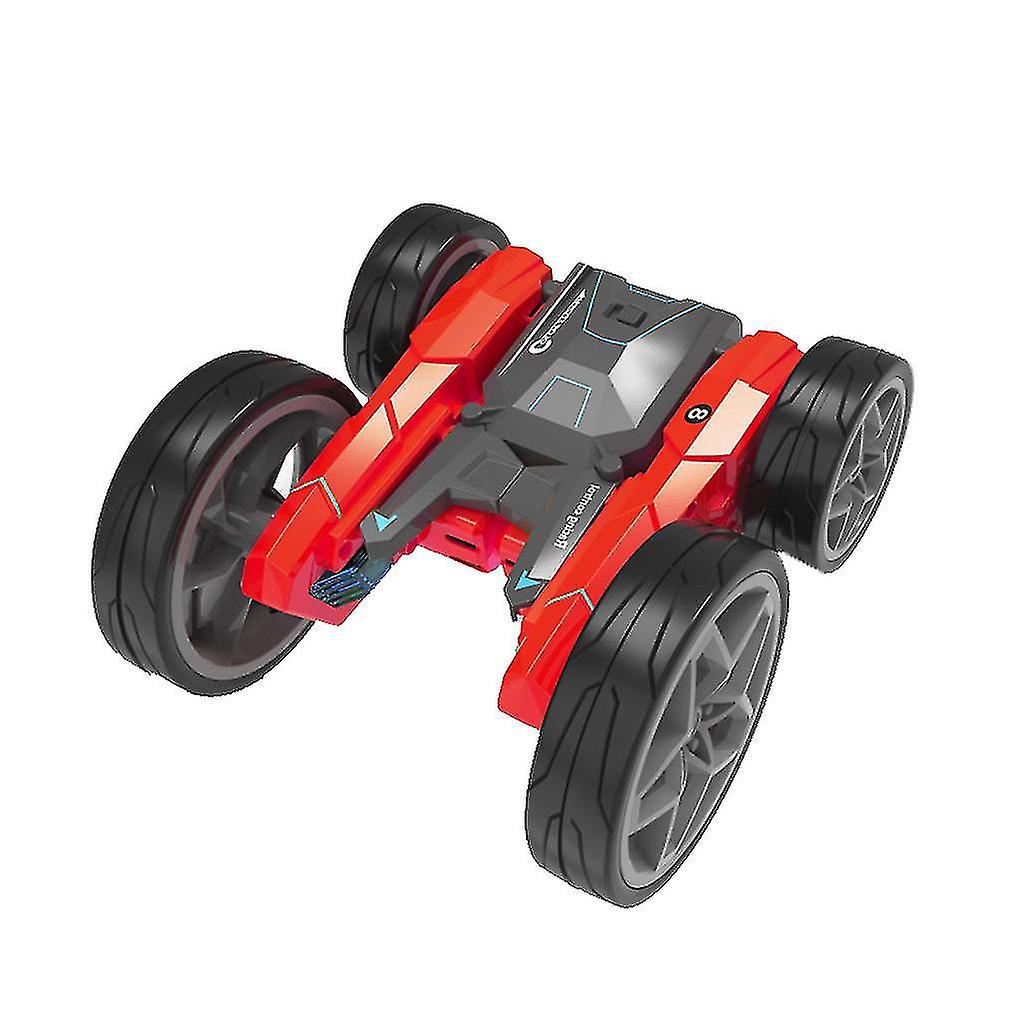Rc Luminous Stunt Car Remote Control 360 Degrees Rotation Children's Gift