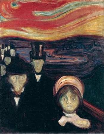 Anxiety, 1894 Poster