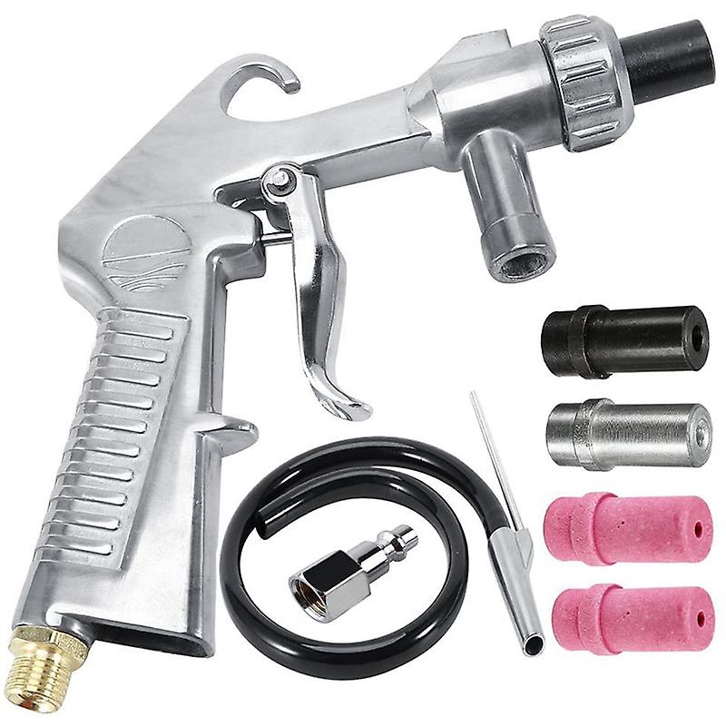 Sandblast Gun Kit2 For Abrasive Media Blasting Cabinet With Hose Nozzle For Sandblasting Machine