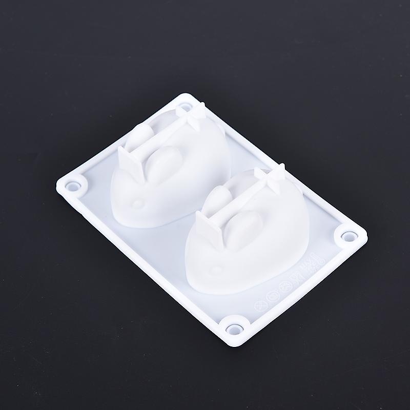 3d Easter Bunny Mold High Flexible Silicone Mousse Dessert Jelly Baking Mould