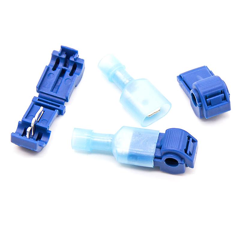 50pcs Quick Splice Wire Connector+50pcs Connector Terminal Tools Kit Set KN2+MDFN2