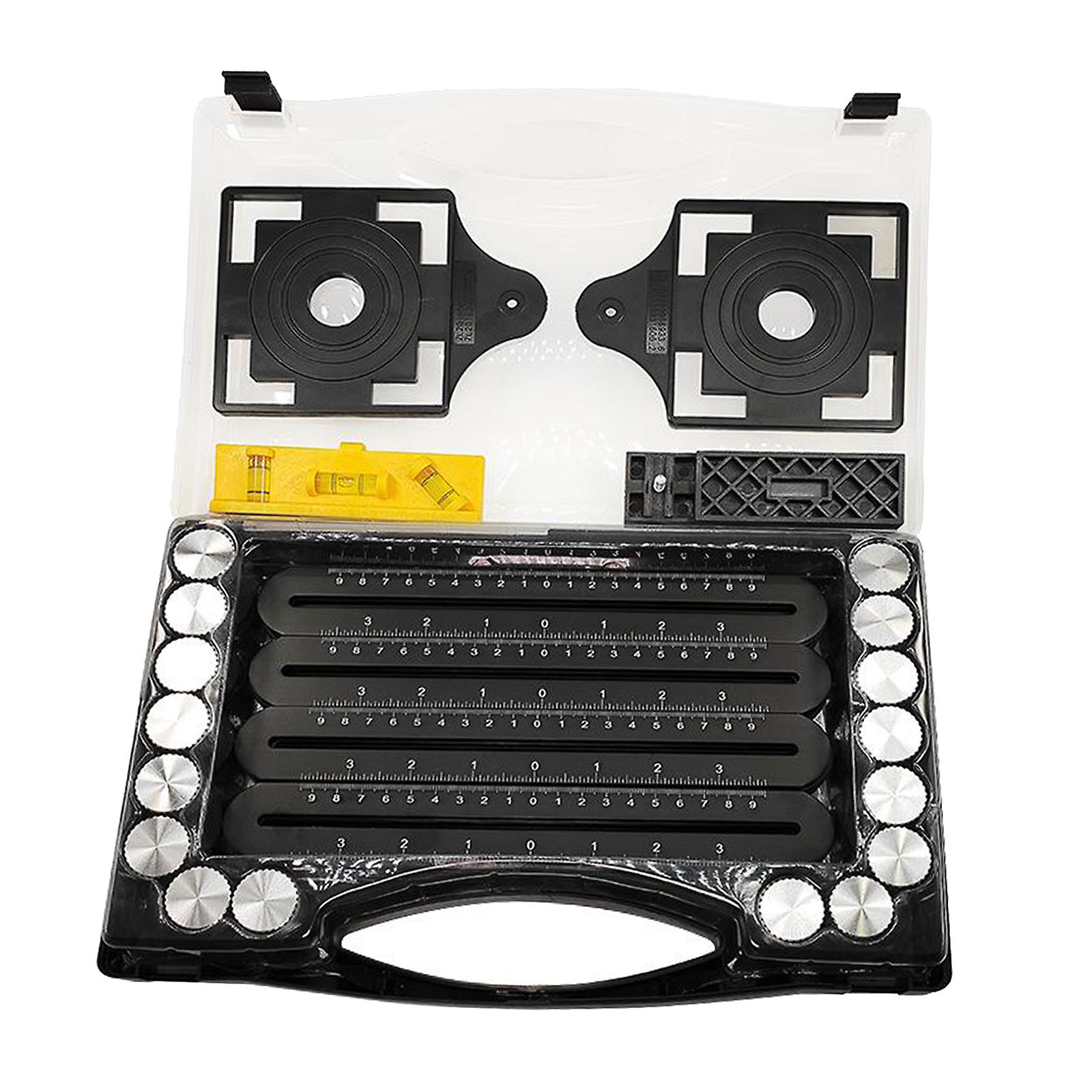 12 Folding Multi Angle Measuring Ruler Tile Measuring Tool for Carpentry