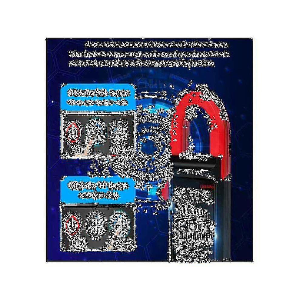 Clamp Meter Dc/ac Voltage Digital Clamp Meter 6000 Counts 400a Multimeter Color Screen Voltage Test