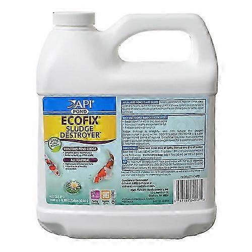 API Allied Precision Industries Inc. Pond Ecofix 污泥消除器,64 盎司(处理 16,000 加仑)(1 包)