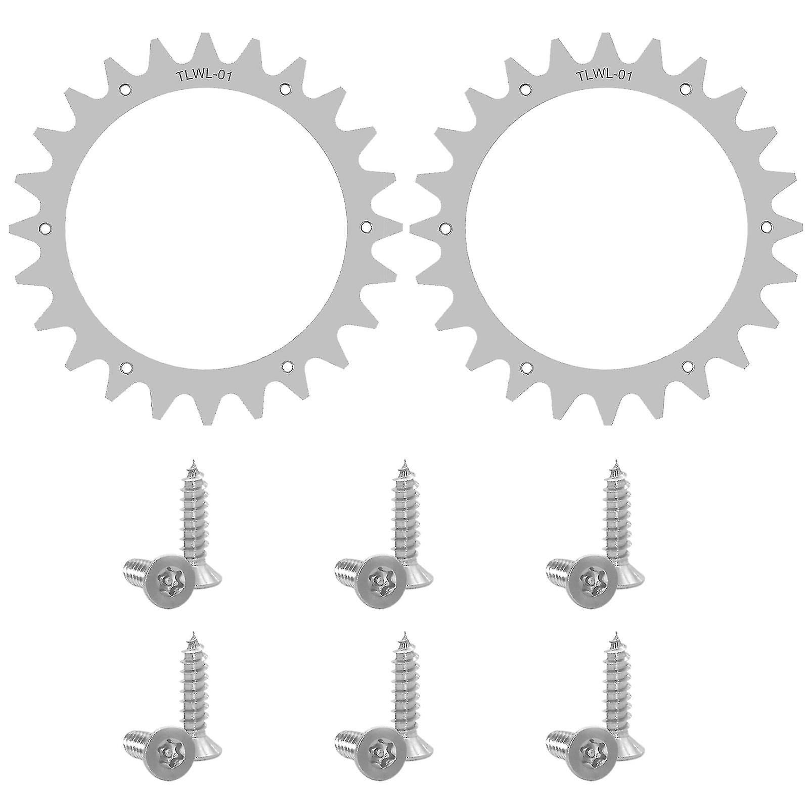 Robotic Mower Traction Improved Auxiliary Wheels Robotic Spikes For Worx Landroid Plus S/m Robot Lawn Mower Traction Wheel
