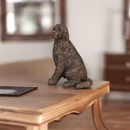 Jessie Cockapoo Sitting Figurine