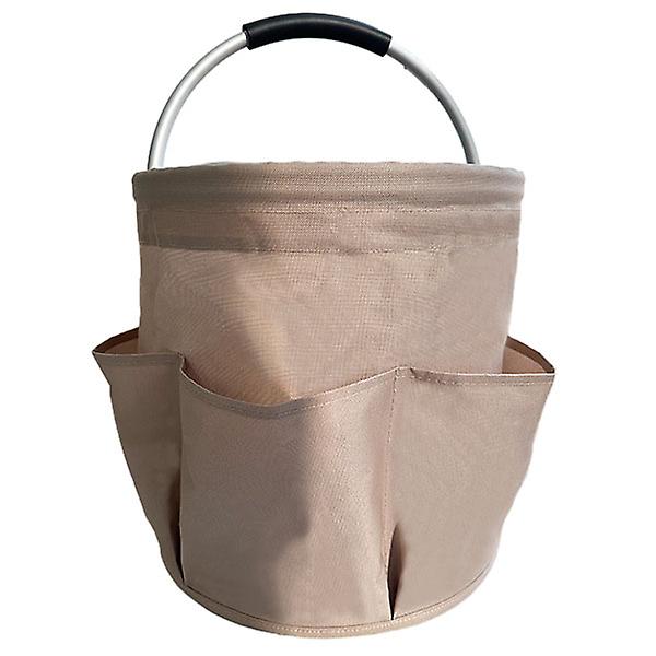 Multi Side Pocket Foldable Picnic Basket Durable Portable Large Bag for Hiking