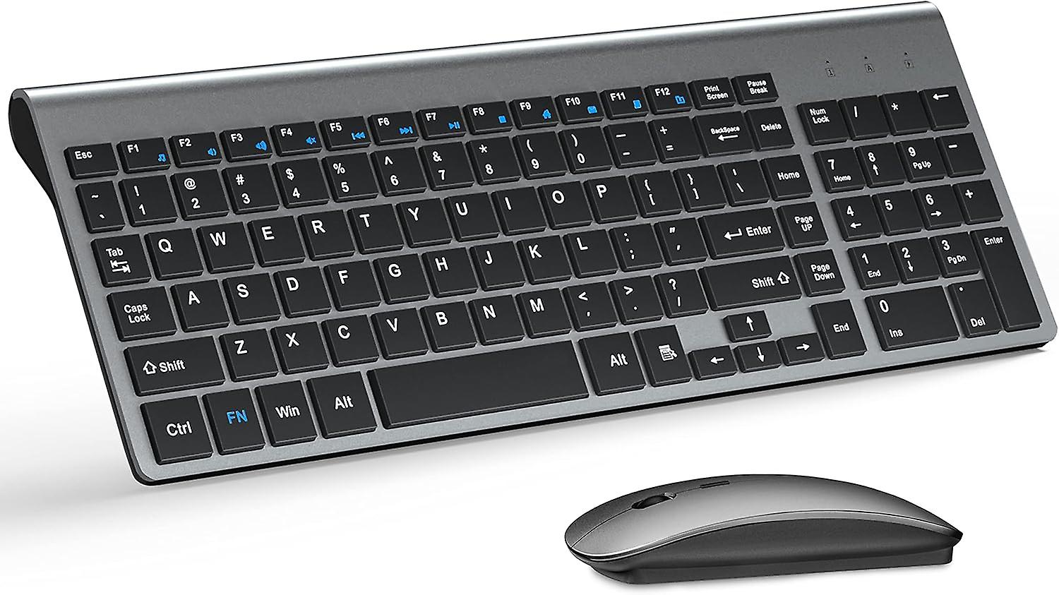 Ultra Slim Silent Ergonomic Keyboard Mouse Combo