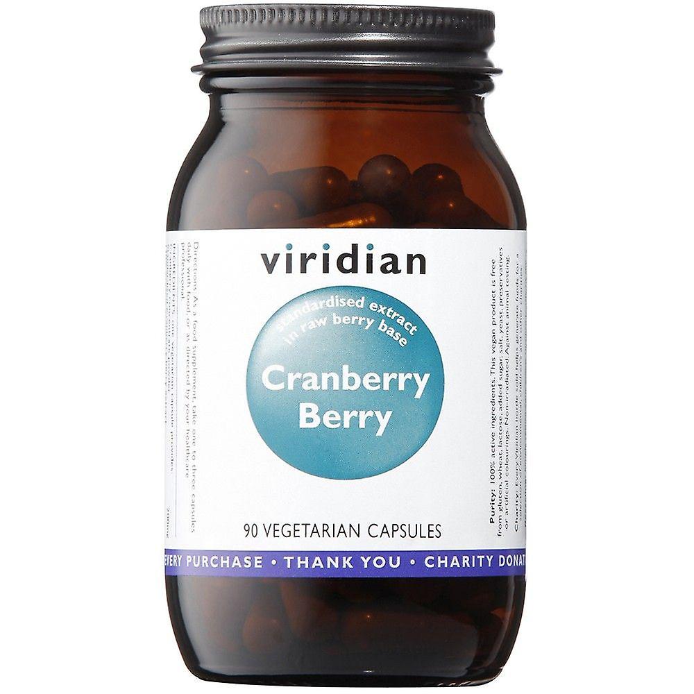 Viridian Cranberry Berry Extract Veg Caps 90 (807)