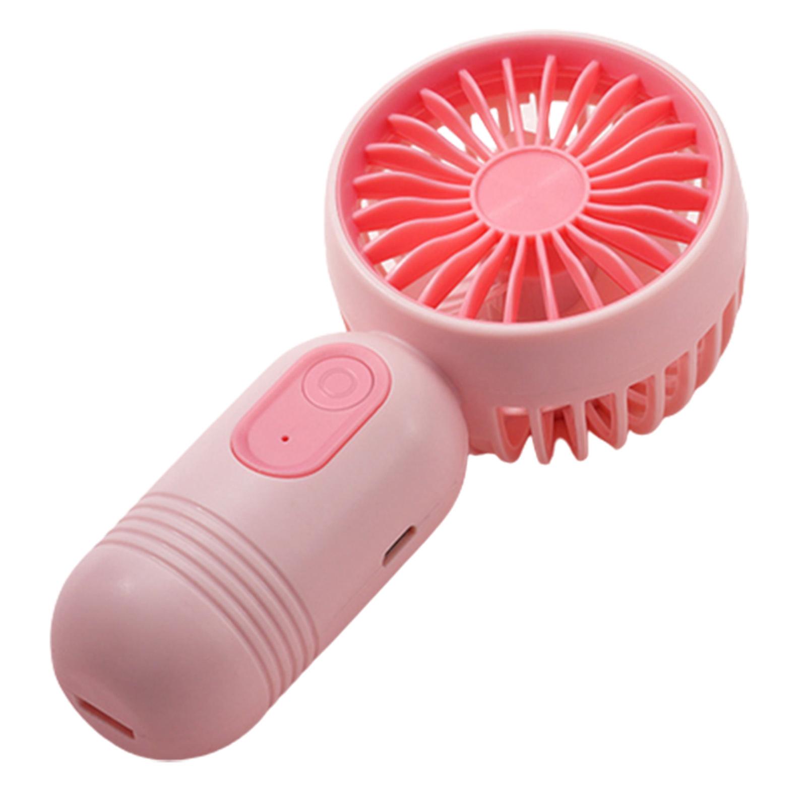 Outdoor Handheld Mini Fan Summer Cooler Lightweight Pocket Size Fan For Office School Class Meeting