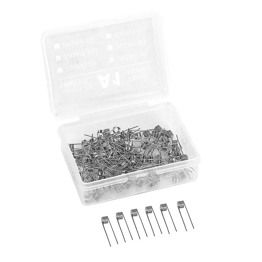100PCS Electronic Cigarette Accessory Atomizer Heating Wire Coil Resistance Wire (26GA/0.9Ohm)