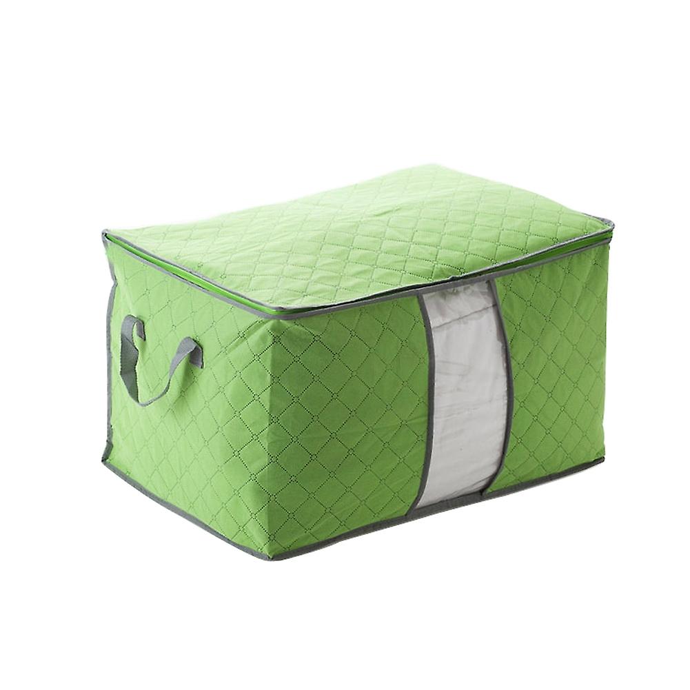 Home Wardrobe Stackable Clothes Quilt Bedding Organizer Folding Storage Bag Box