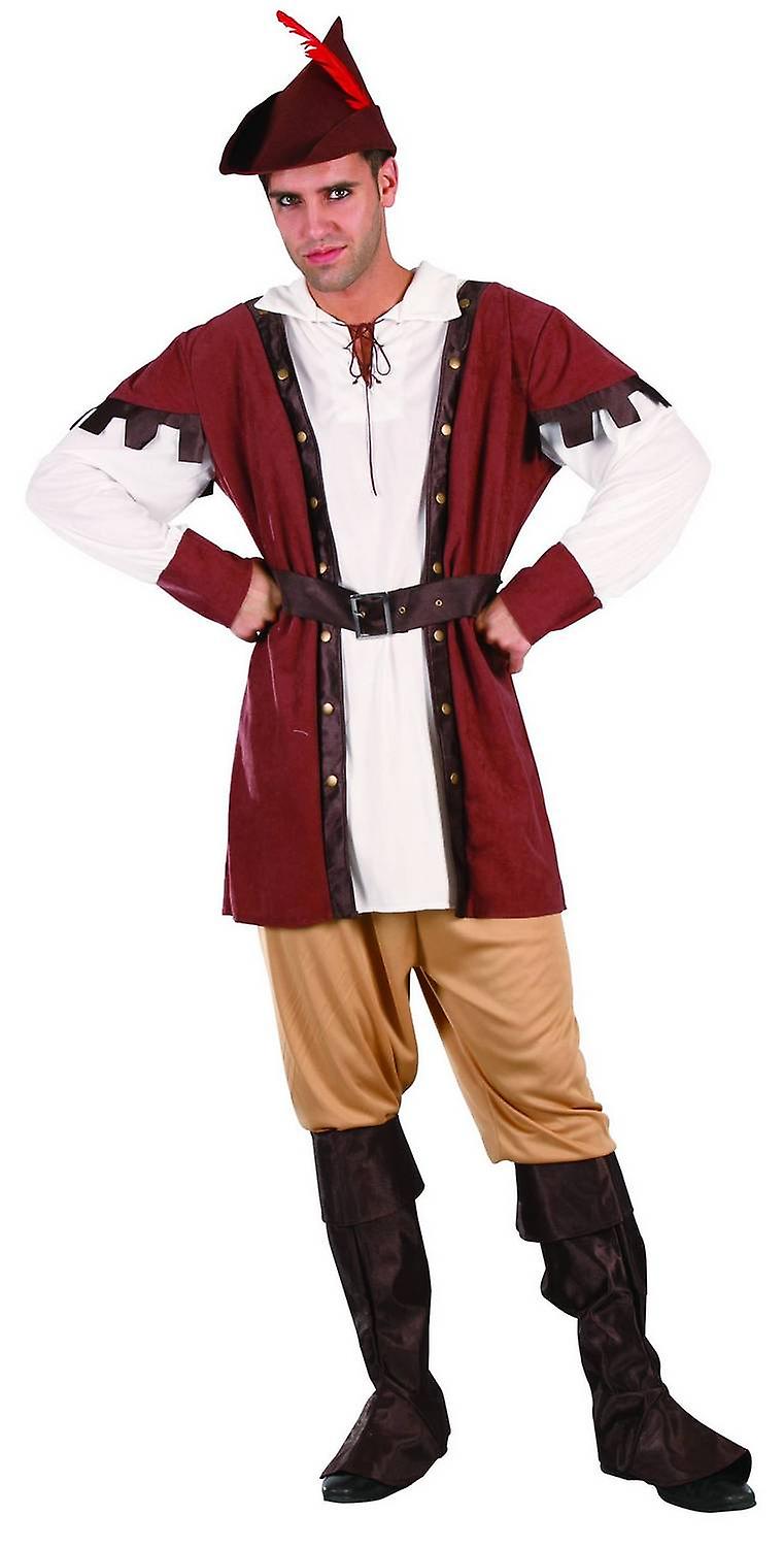 Disguise middle-aged woodsman