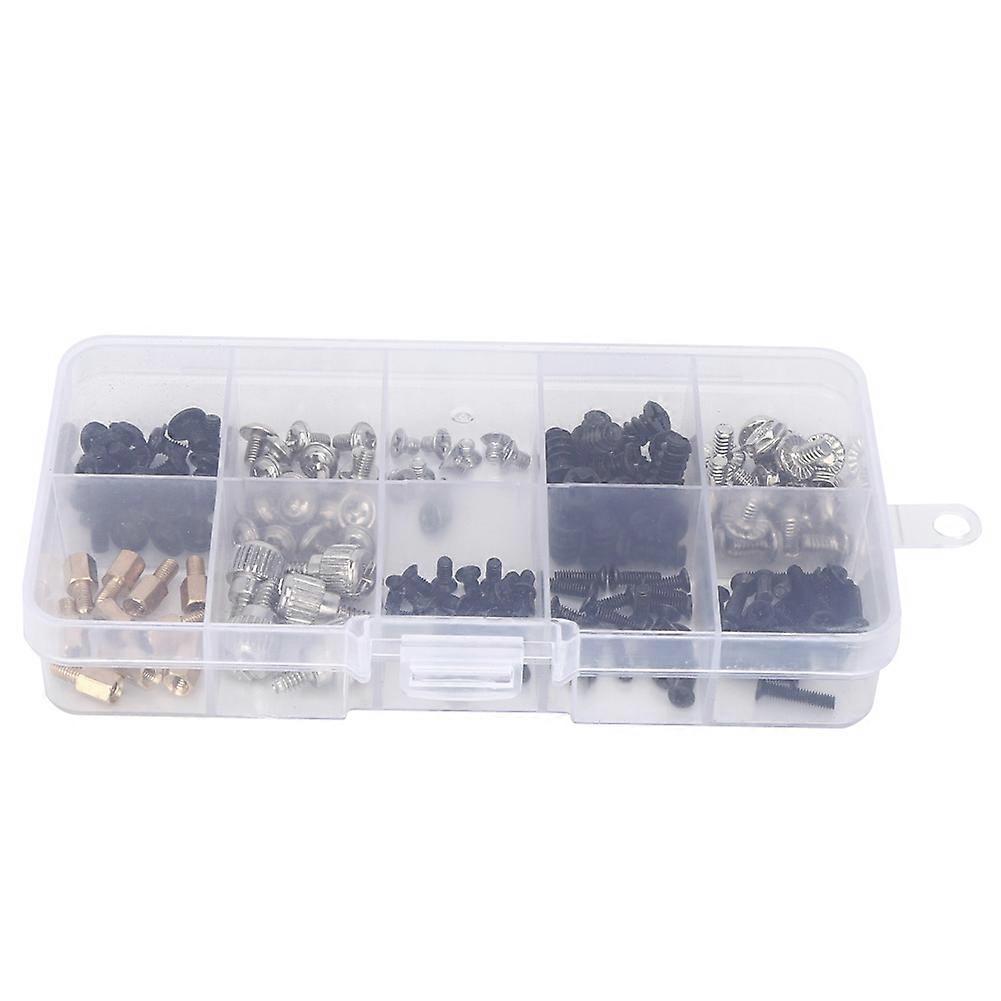 165 Pcs Desktop Computer Screws, Pads and Spacers Assortment Kit KB5/M2.5/M3/M3.5