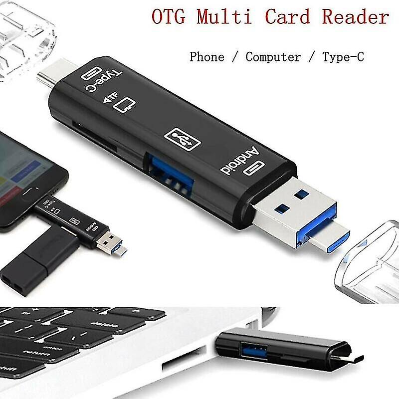 Electronic Card Readers Otg Multi Card Reader Usb 2.0 Adapter Type-c Android Phone Computer Tablet Pc
