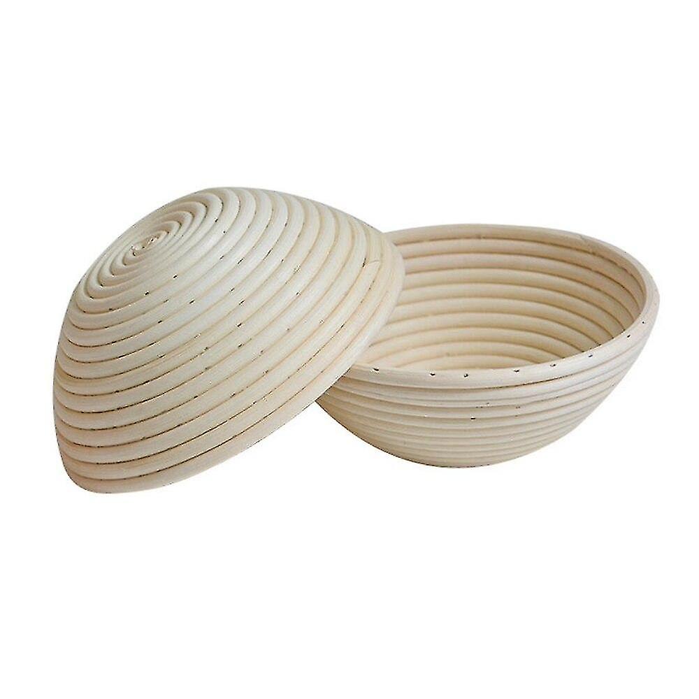 Baking Cookie Sheets 1pc Round Indonesian Rattan Bread Fermentation Basket Bread Dough Cake Drying/storage European Style