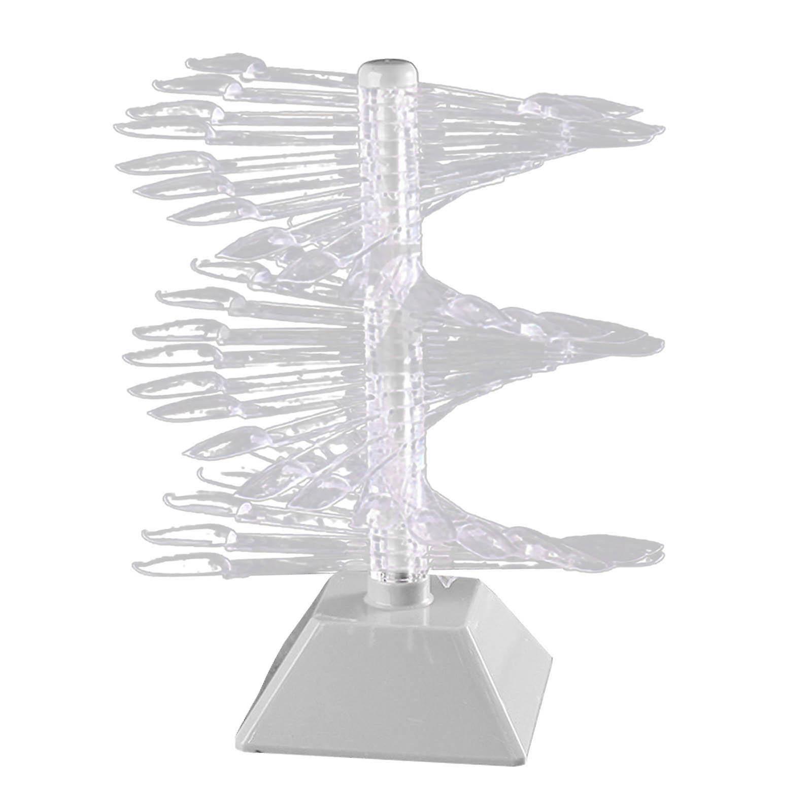 Nail Color Display Clear Rotatable Nail Tips Color Card for Nails Polish Gel Grey Trapezoid Base