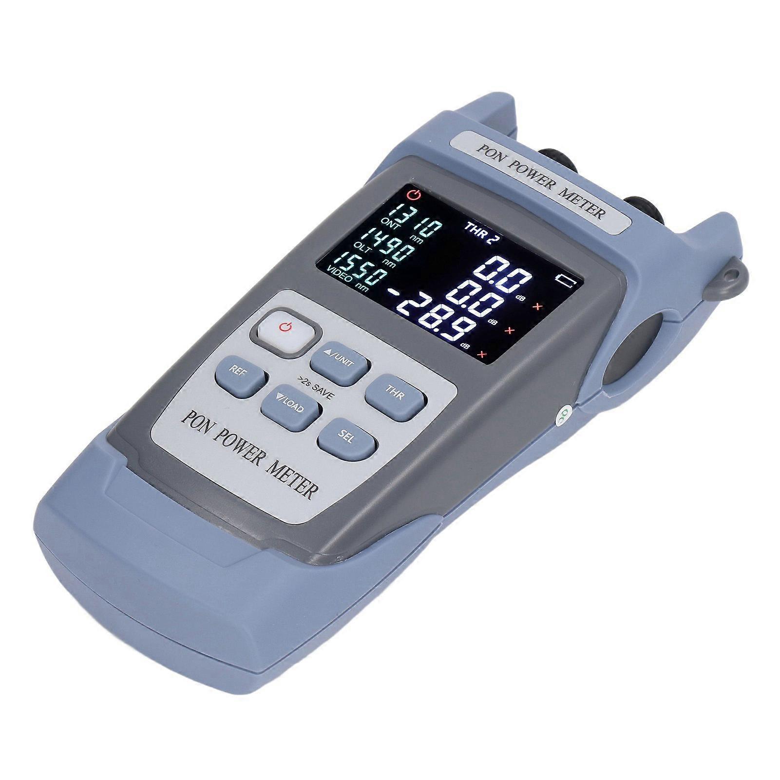 Optical Fiber Power Meter Digital Display Optic Cable PON Tester Testing Tool Set Kit