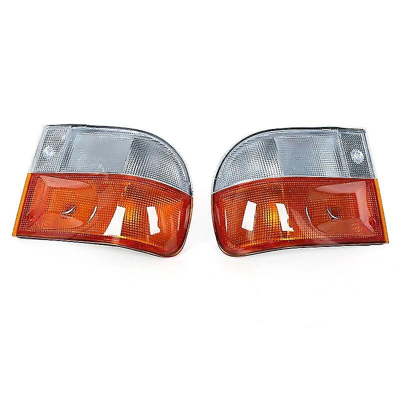 Corner Marker Parking Turn Signal Lights - Left & Right Set For 1990-1991 Honda Accord