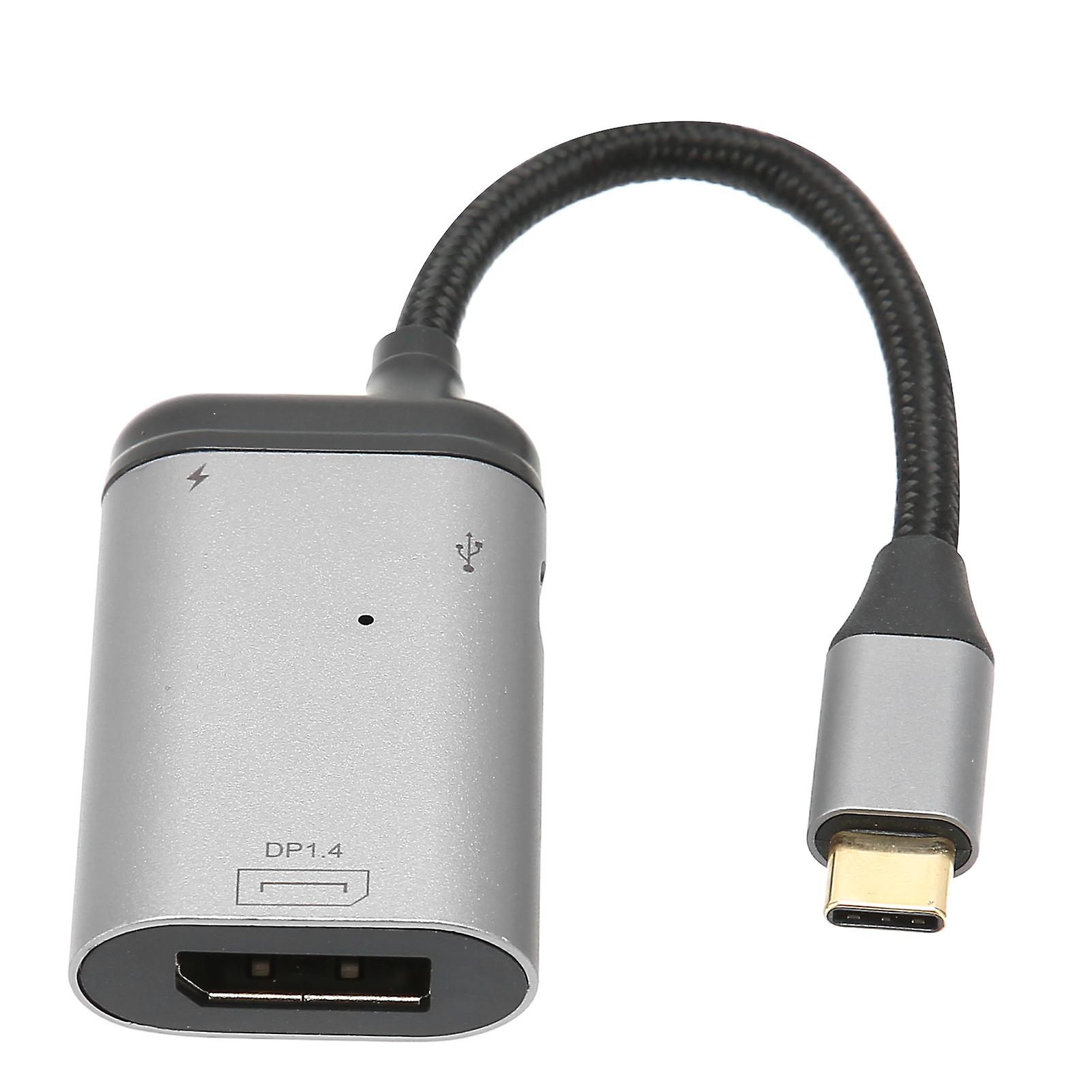 JORINDO TypeC to DisplayPort Adapter with Power Delivery 100W Portable TypeC to DP Adapter for Laptop