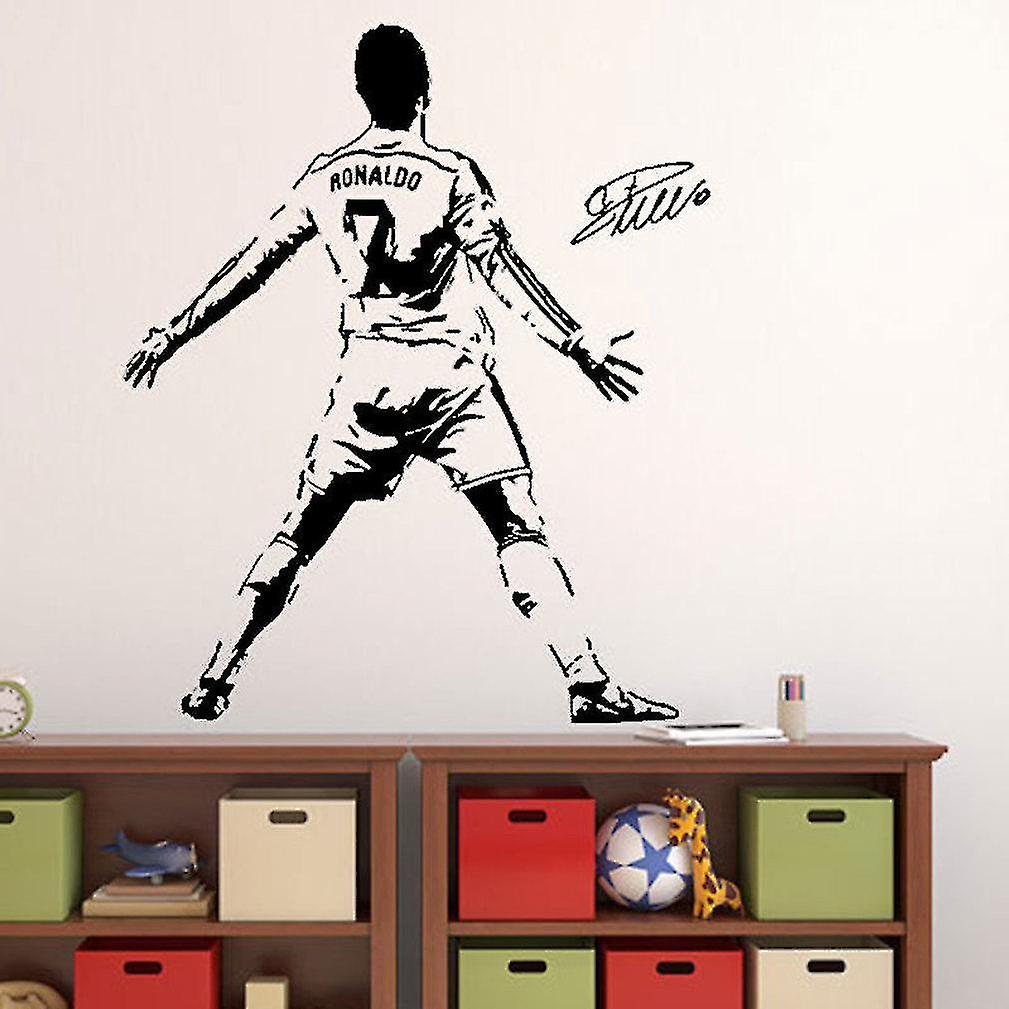 Ronaldo Wall Stickers Background Wall Decoration Decals