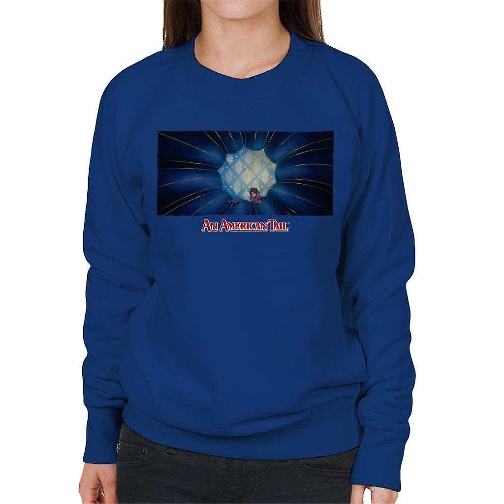 An American Tail Fievel Sobbing Women's Sweatshirt