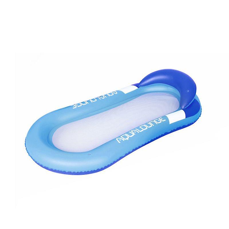 Inflatable Pool Mattress, Inflatable Pool Chair, Pool Hammock, Inflatable Floating Bed with Net, Swimming Pool and Beach Mattress Children Adults