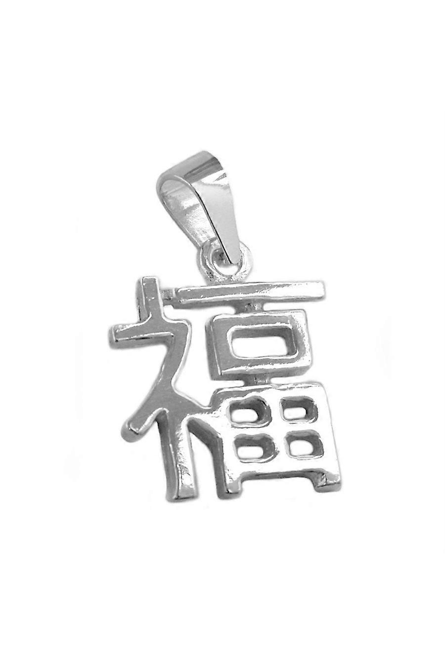 Pendant Chinese Symbol Luck Silver 925 - Gl91810