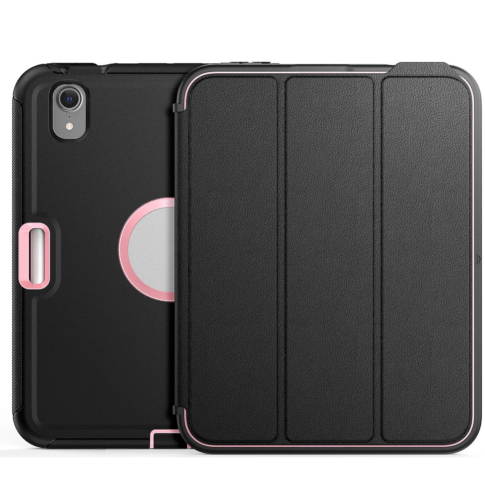 For iPad mini6 with Pencil Holder Auto Sleep/Wake Function PU Leather Smart Cover
