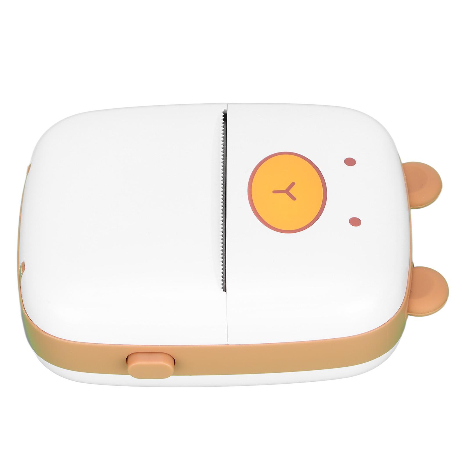 Mini Cute Bear Shape Wireless Photo Printer 200dpi 57x30mm