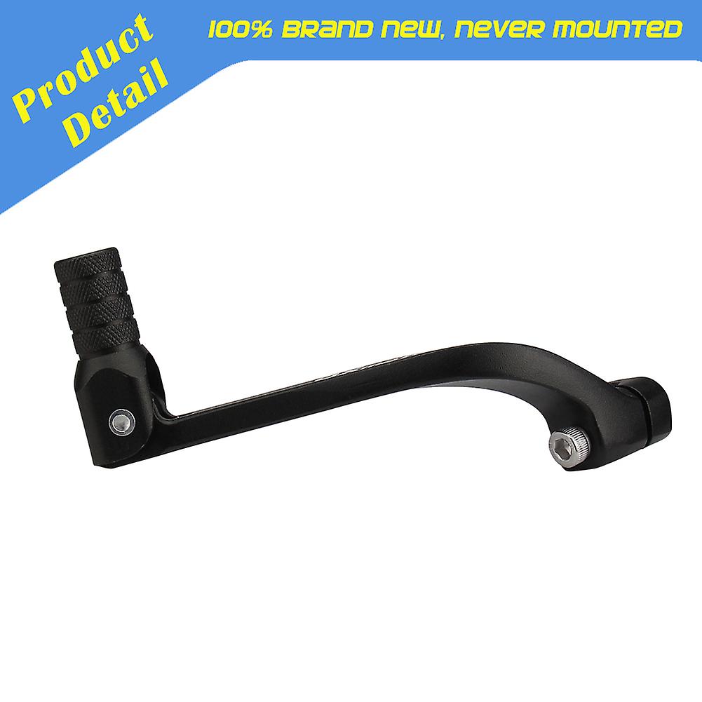 Holeshot Motorsports Folding Aluminum Gear Shifter For Honda CRF125 (2014-2022) – Silver, Left Side