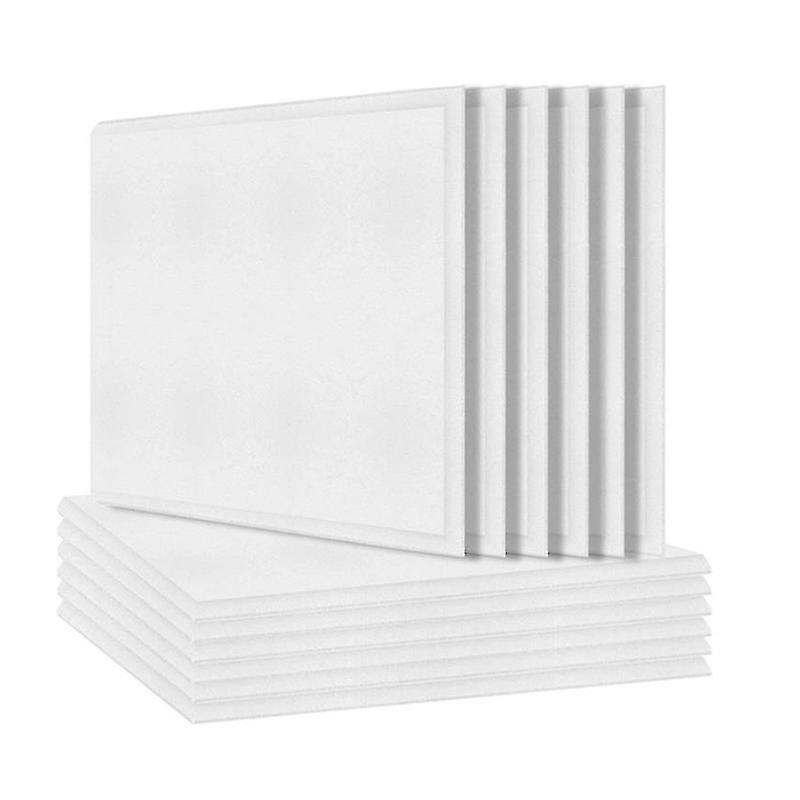 12-piece set of sound absorbing panels, sound insulation mats, beveled edge sound absorbing panels,