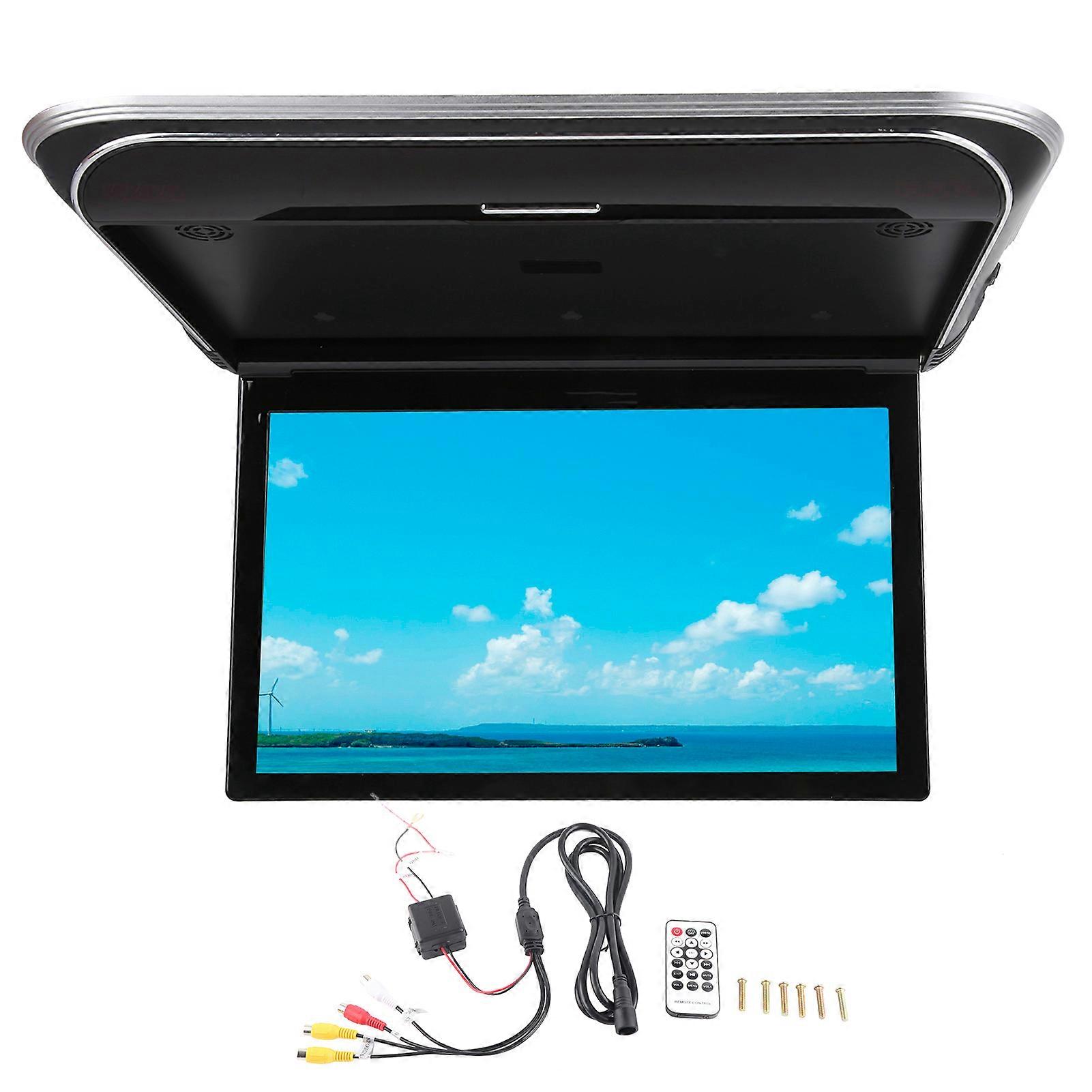 15.6in Car Roof Monitor for Bus Full Format Player MP5 1080P with USB HD Input Atmosphere Lighting E2U211