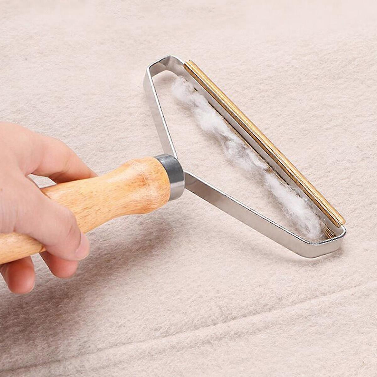 Upgraded Double-Sided Lint Remover - Effortless Pet Hair, Dust, and Lint Removal Tool for Home, Hotel, and Commercial Use - Portable, Uncharged, Metal