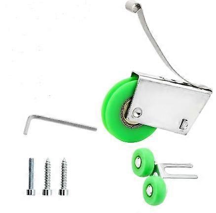 خزانة ملابس انزلاق عجلات الباب بكرات الثقيلة كتم صوت نافذة الأثاث الأجهزة