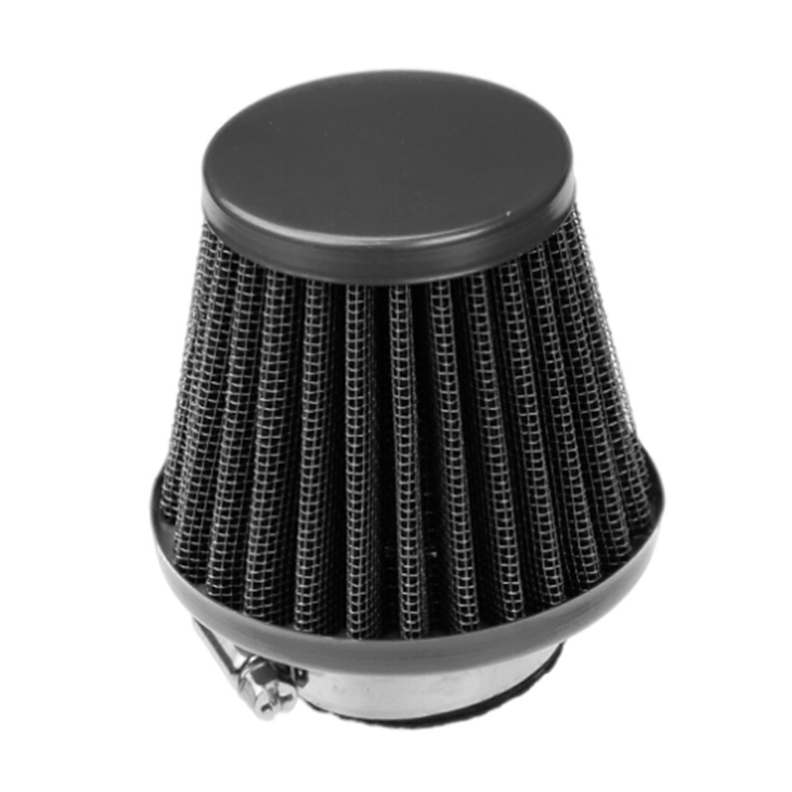 Motorcycle Air Filter 38mm 15inch High Flow Intake Filterintake Filter Sport Power Mesh Cone Cold Motorcycle Air Induction Kit