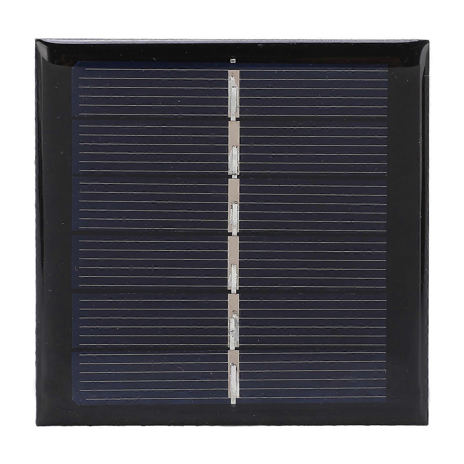 Portable 0.6w 3v Polysilicon Solar Panel Level A Solar Charging Board Module For Solar Garden Lighting