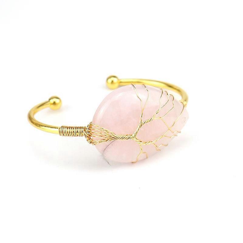 Bracelet - Rose Quartz Bloom - Gentle Love