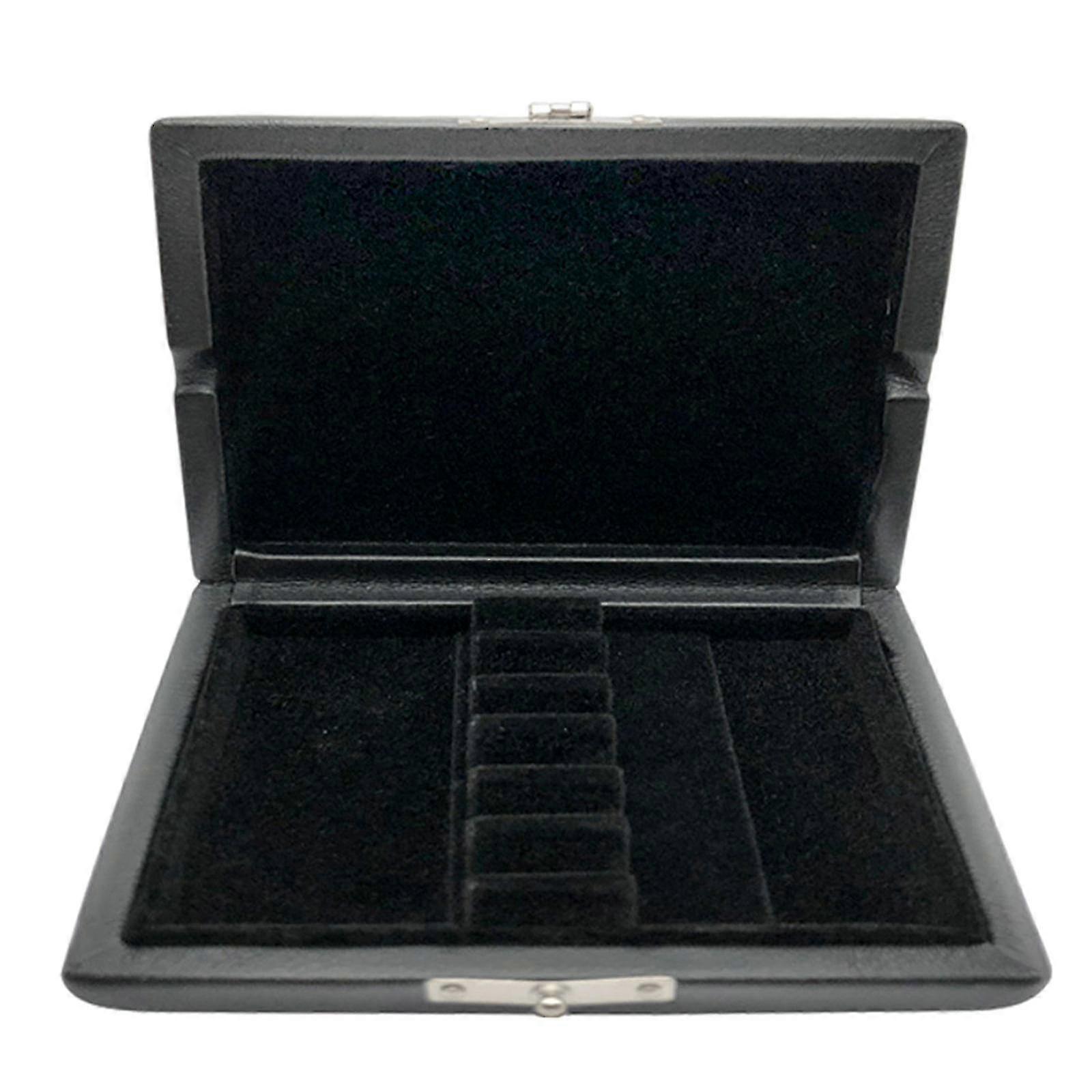 Drewniany skórzany pojemnik na obój Moisture Protector 6 Oboe Reeds Holder Box