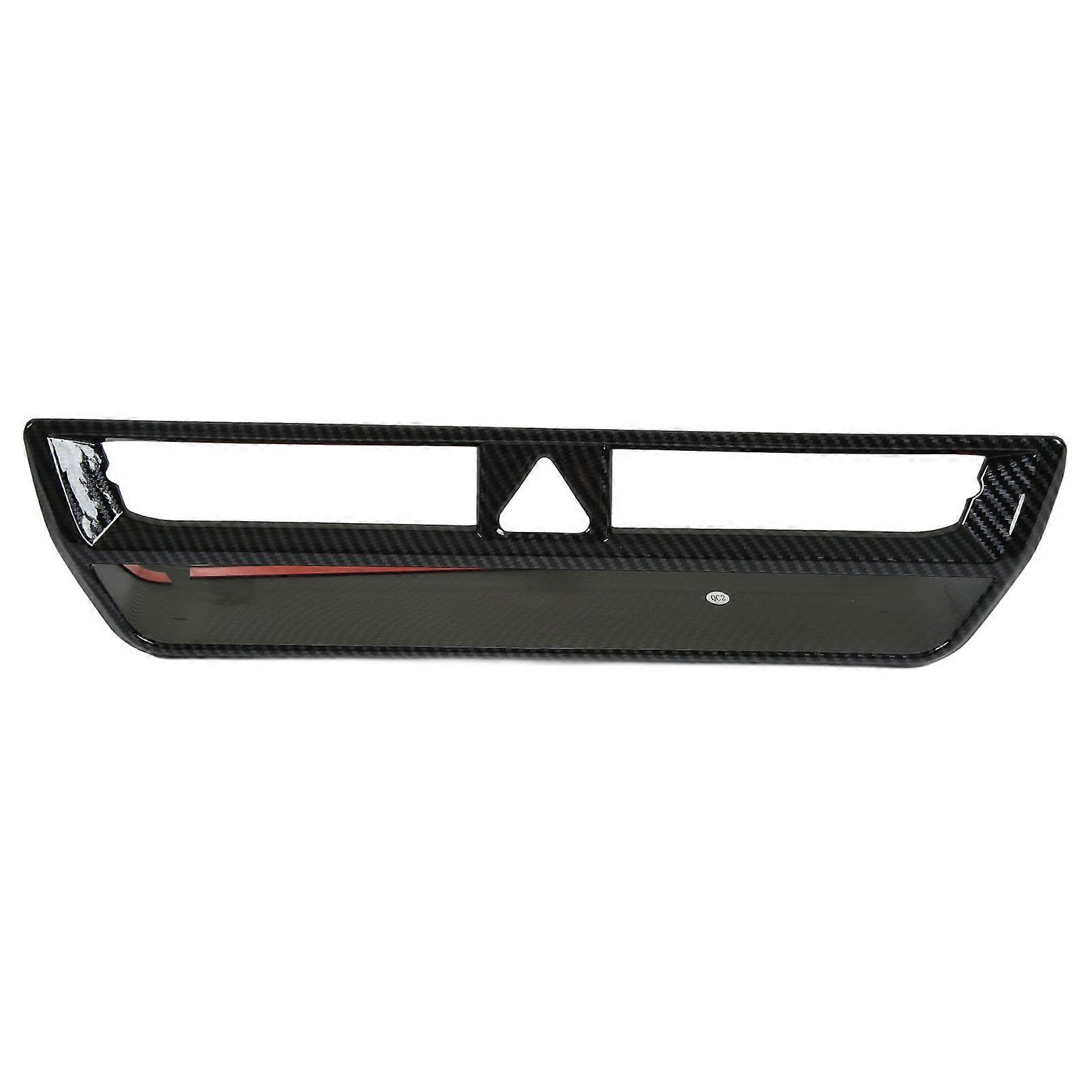 Central Control Air Outlet Vent Frame Cover Carbon Fiber Style Smooth Colorfast Replacement For Kia Niro SG2 2021+ YEMAA