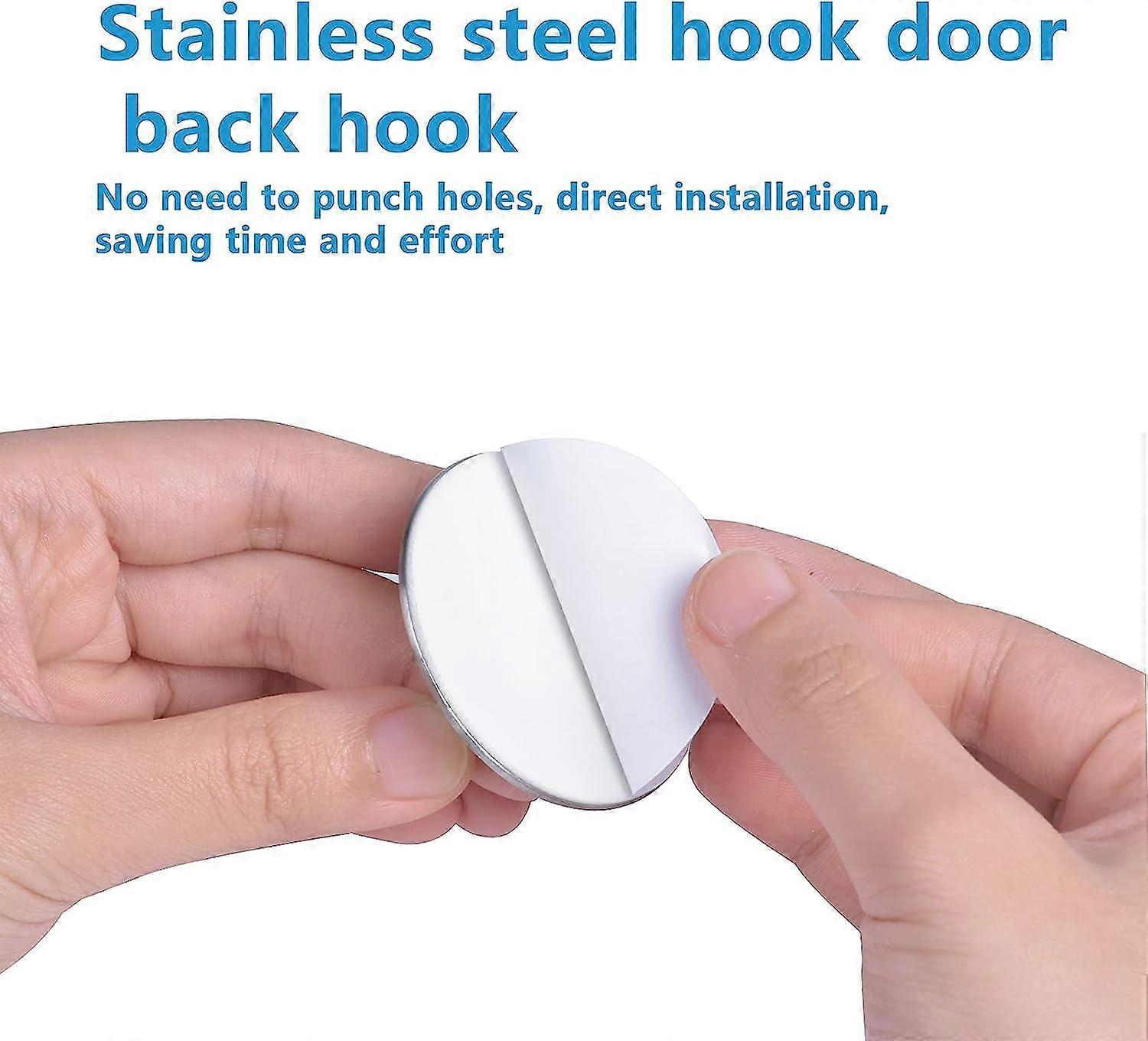 2 Pièces Crochet Adhesif Mural, Crochet Adhésifs De Salle De Bains