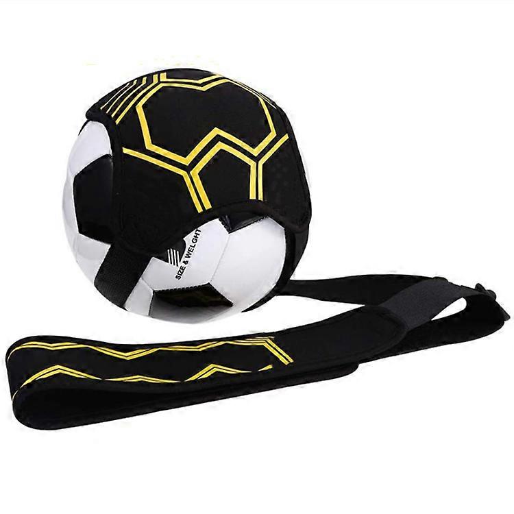 Hands-Free Adjustable Solo Soccer Trainer - Fits Ball Sizes 3, 4, and 5