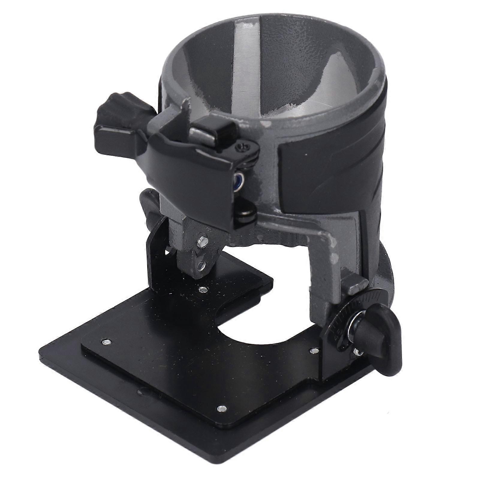 Trimming Machine Fixed Base Adjustable Angle Woodworking Trimmer Router Aluminum Alloy Base YEMAA