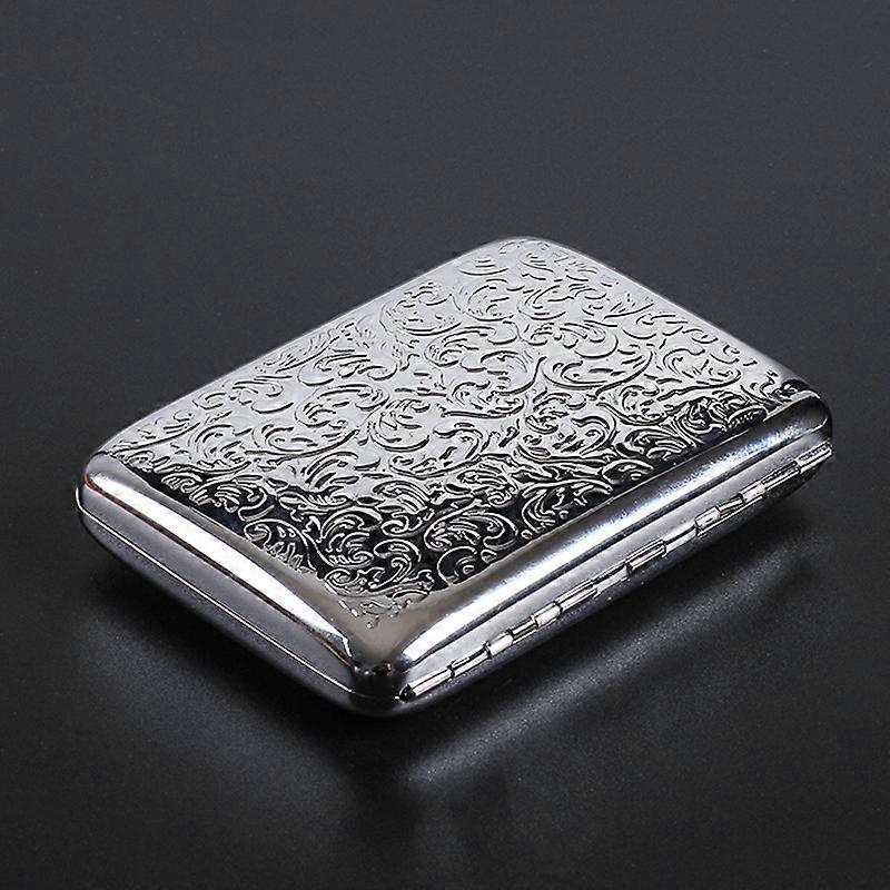 Suncha Thick Double-Sided Carved 16-Piece Thick Cigarette Box Portable Anti-Pressure Moisture-Proof Embossed Wear-Resistant Cigarette Box