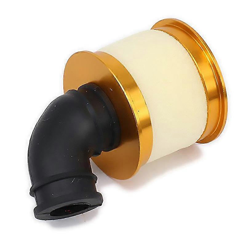 Air Filter Sponge Open Alloy Aluminum 04104 For 1/10 Rc Hobby Model Nitro Car,gold