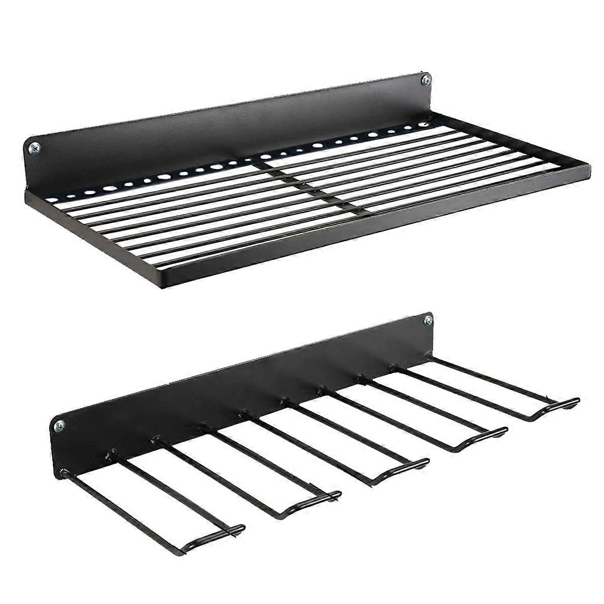 Manual Power Tool Storage Rack Wall, Hanging Floating Tool Rack, Electric Drill Rack, for Workshop