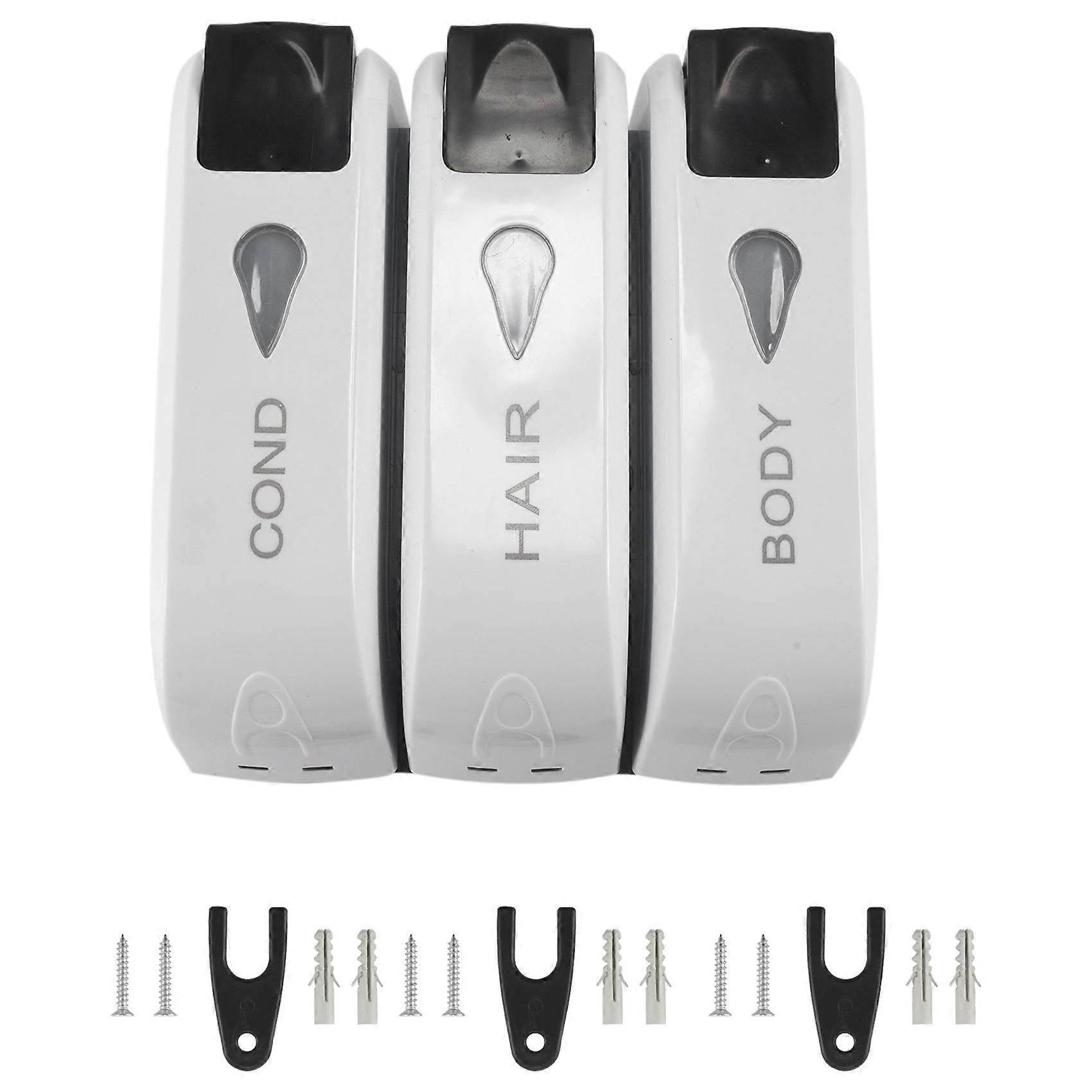 Triple Shower Soap Dispenser Liquid Soap Shampoo Dispenser Washing Lotion For Bathroom
