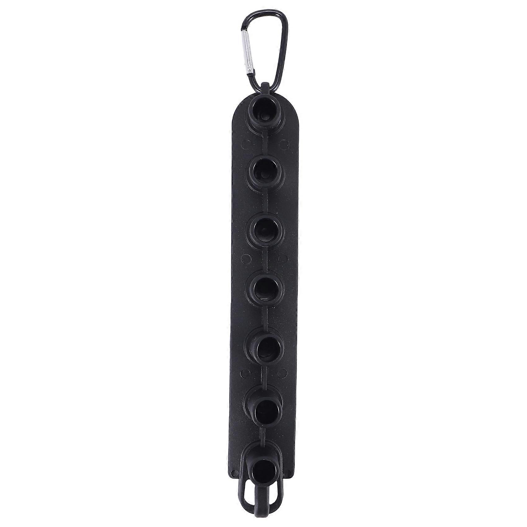 Pressure Washer Nozzle Holder, Holds 7 Nozzle Tips with 1/4 Inch Quick (Without Nozzles )