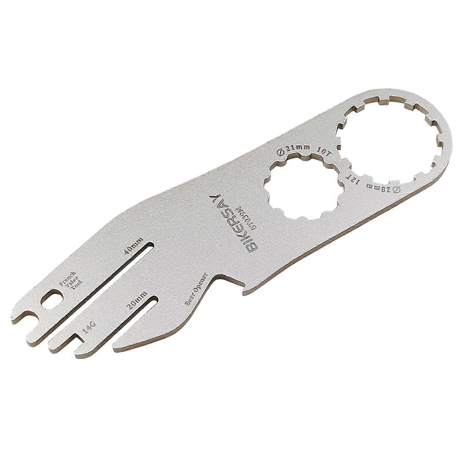 Bicycle Brake Wrench Bike Disc Rotor Alignment Tool Truing Wrench Bicycle Brake Disc Adjuster Flattening Correction Repair Tool Bicycle Valve Nozzle D